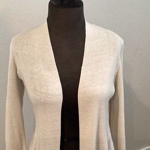 Eileen Fisher oatmeal cardigan